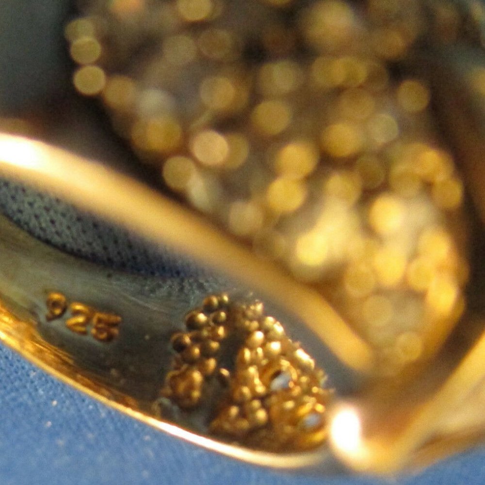 Antique Sterling Plated Crusader Belt Loop Key Fob - image 2